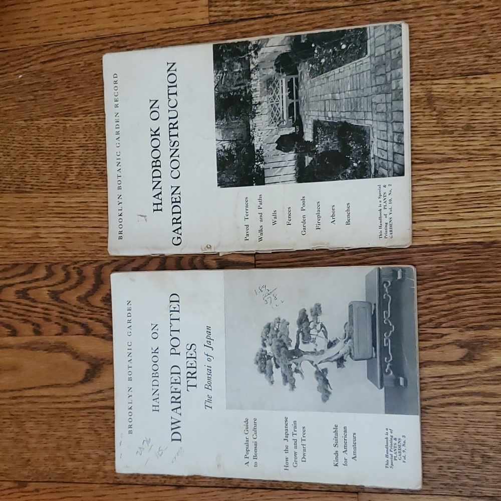 Vtg 1950s Brooklyn Botanic Garden Handbooks